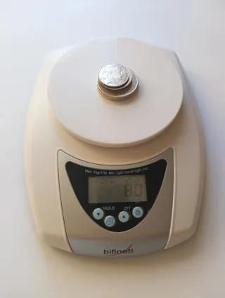 80g Monedas de Plata .835