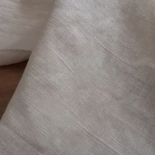 Retal lona tapicería, blanco crema.  260x140cm