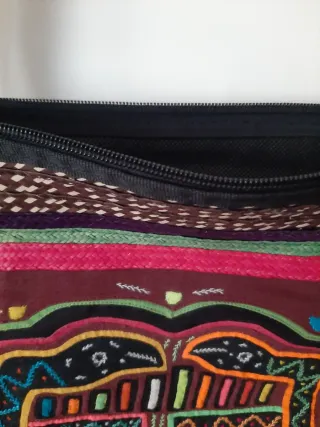 Bolso étnico multicolor
