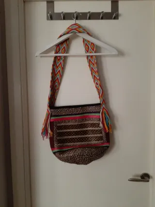 Bolso étnico multicolor