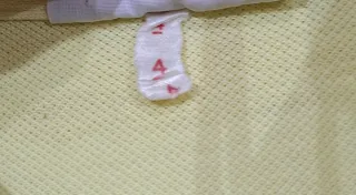 Polo Lacoste Amarillo Pastel T M vintage chemise