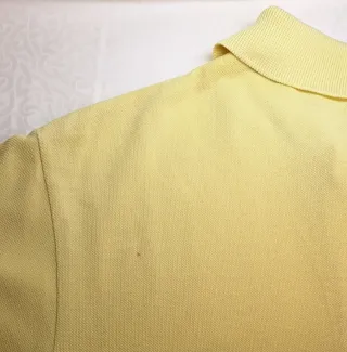 Polo Lacoste Amarillo Pastel T M vintage chemise