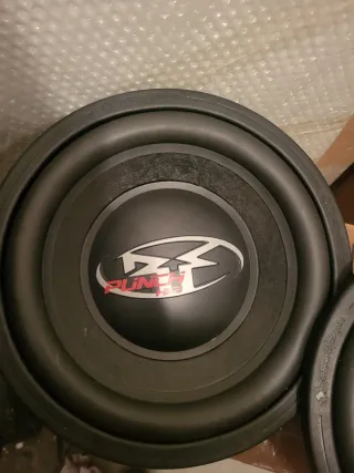 2 Rockford Fosgate Subwoofers Punch