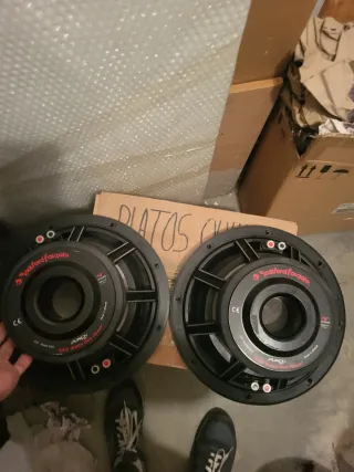 2 Rockford Fosgate Subwoofers Punch
