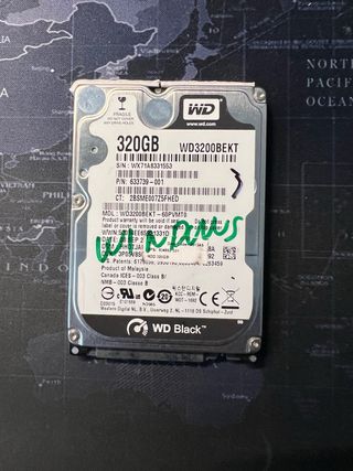 Disco Duro 2.5 320GB WD Black WD3200BEKT