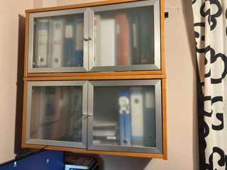 Mueble Estantería Madera y Metal