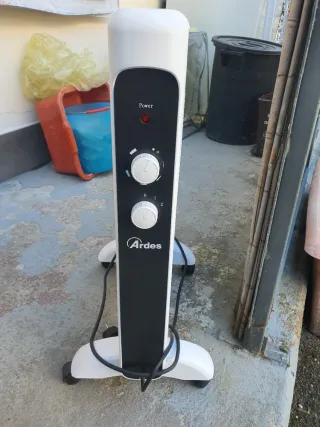 Stufetta elettrica Ardes bianca