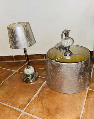 Lámpara de techo y mesa