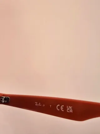 Gafas de sol Ray-Ban niño naranja y negro