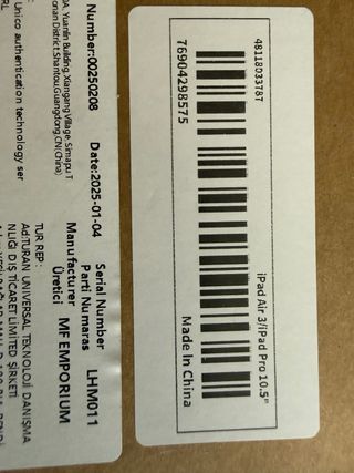 2 Protezioni Schermo iPad Air/Pro 10.5"