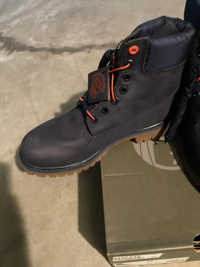 Stivaletti nuovi Timberland Uomo Blu Taglia 41