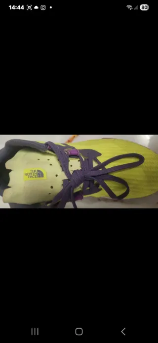 Deportivas The North Face Morado/Amarillo