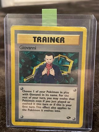 Carta Allenatore Giovanni Pokemon TCG