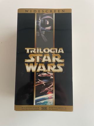 Lote Star Wars VHS y DVD