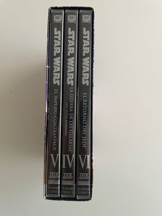 Lote Star Wars VHS y DVD