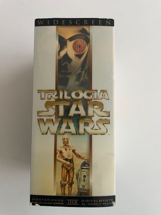 Lote Star Wars VHS y DVD
