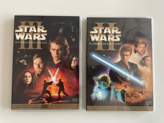 Lote Star Wars VHS y DVD