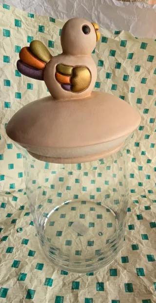 Barattolo Thun con uccellino