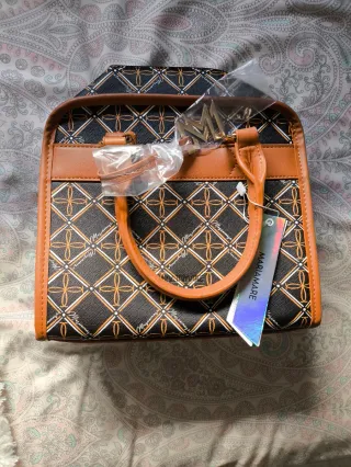 Bolso Mariamare negro y marrón