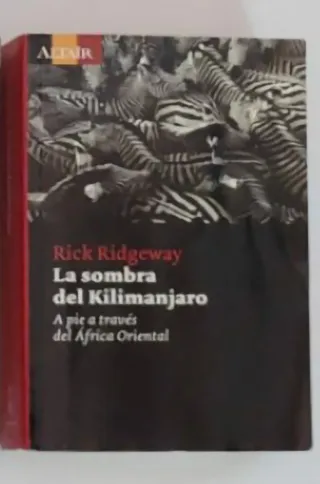 La sombra del Kilimanjaro a pie...