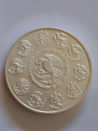 Onza Libertad México 2016 Plata Pura