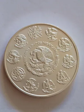 Onza Libertad México 2016 Plata Pura