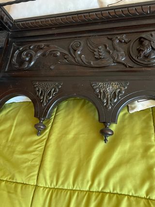 Perchero madera estilo Luis XV