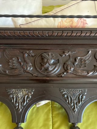 Perchero madera estilo Luis XV