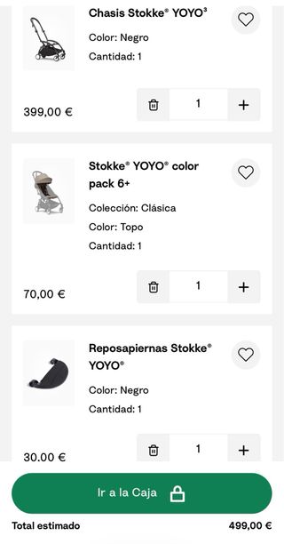 Silla de paseo STOKKE Yoyo 3