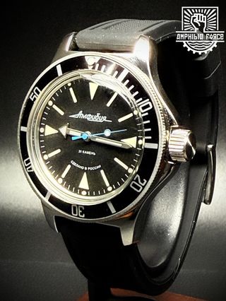 Vostok Amphibia 120512 Black Bezel - A estrenar