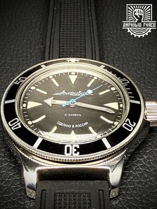 Vostok Amphibia 120512 Black Bezel - A estrenar