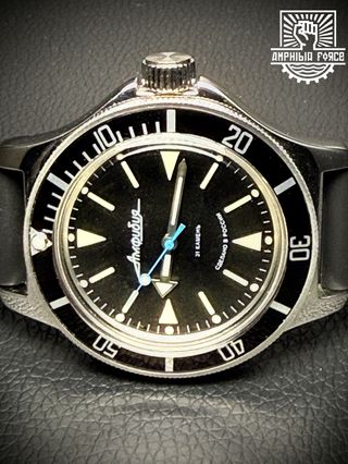 Vostok Amphibia 120512 Black Bezel - A estrenar
