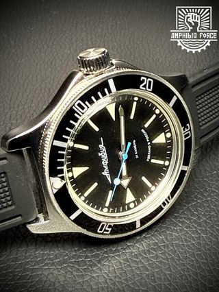 Vostok Amphibia 120512 Black Bezel - A estrenar