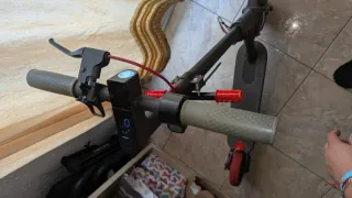 Monopatín Eléctrico Xiaomi Negro/Rojo