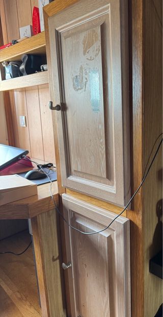 Mueble de madera para habitación