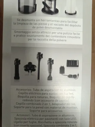 Aspiradora Escoba Silvercrest Recargable