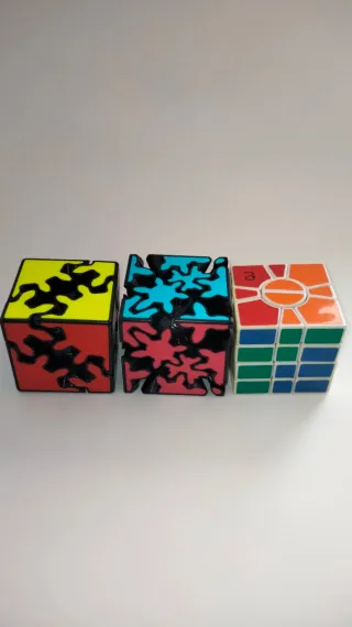 Lote 3 Puzzles Geométricos y Clásico