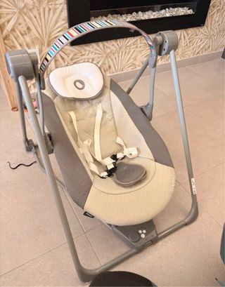 Sdraietta dondolo neonato lionelo usata raramente