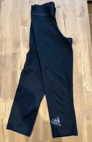 Mallas Adidas Mujer Negras Deporte Son 3/4.