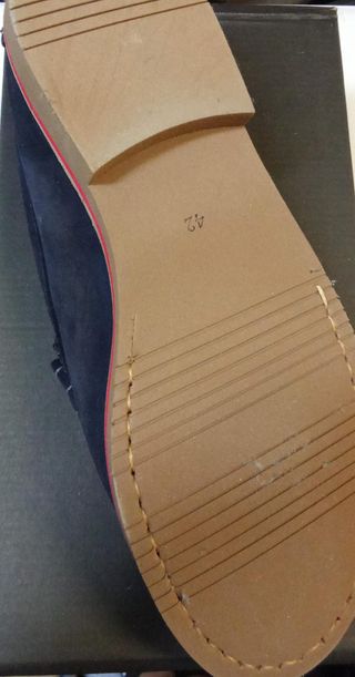 El Ganso Zapatillas Ante Azul Hombre