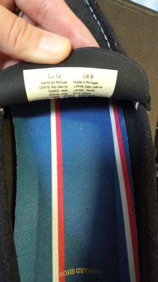 El Ganso Zapatillas Ante Azul Hombre