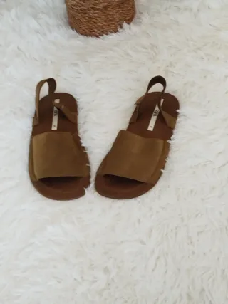 Menorquinas Zara Talla 36 Marrones