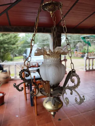 Lámpara de techo estilo farol