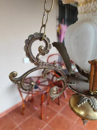 Lámpara de techo estilo farol