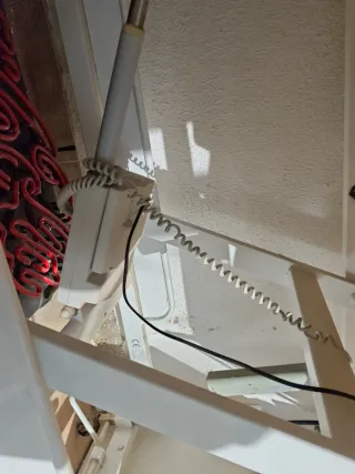 Camilla articulada hidraúlica polipiel