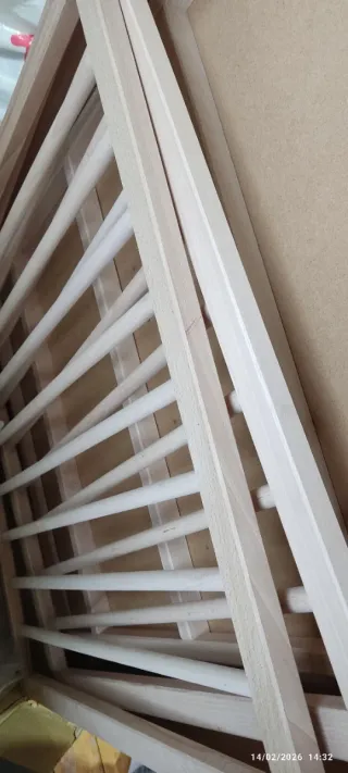 Cuna Ikea Sniglar Madera Natural