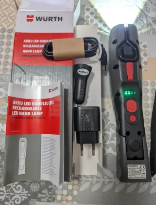 Linterna LED Wurth Akku Recargable