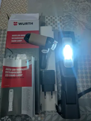 Linterna LED Wurth Akku Recargable