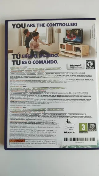 Kinect Adventures! Xbox 360 - Requiere Kinect