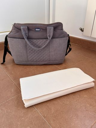Bolsa de bebe carrito Chicco gris